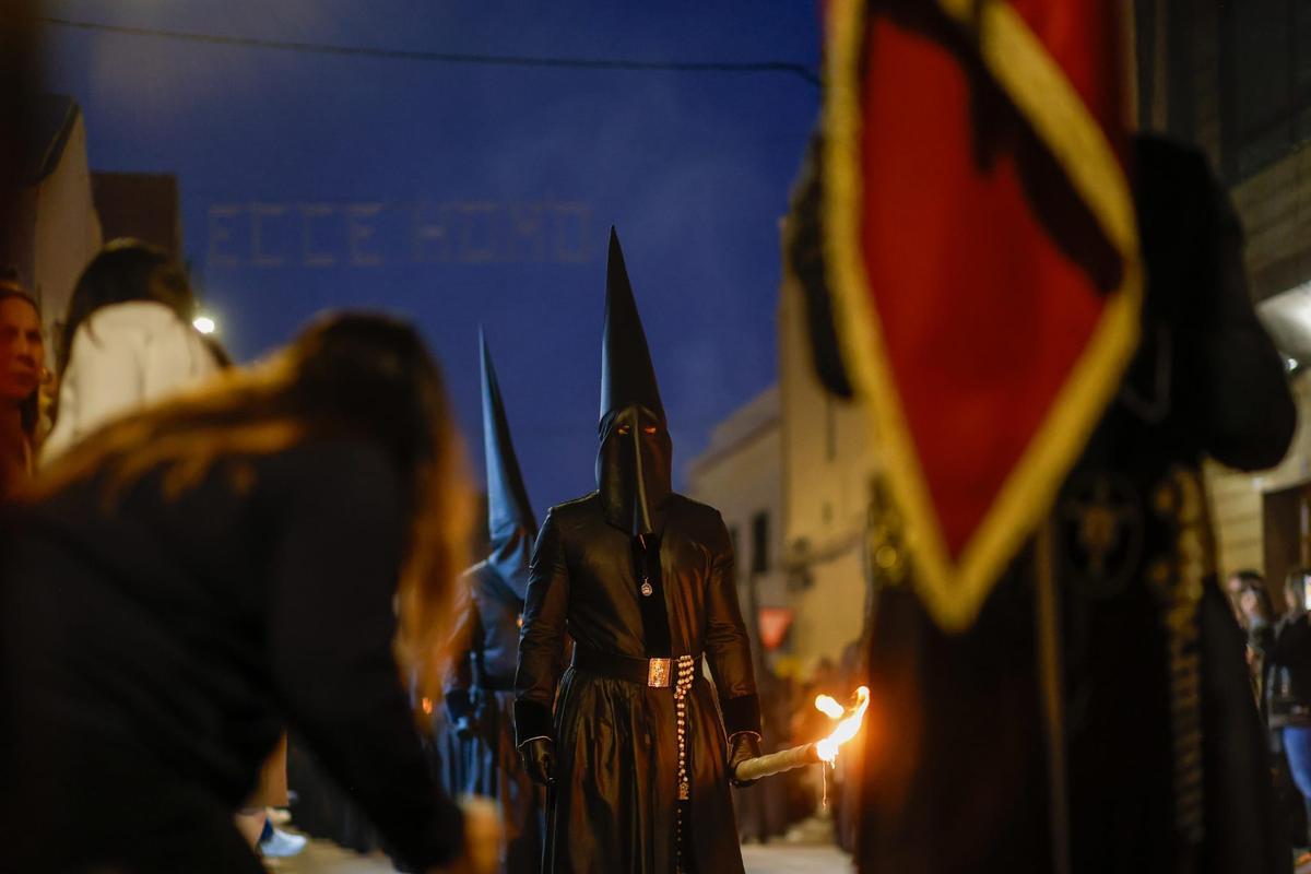 La procesión del Cabanyal de la Semana Santa Marinera de València recibe a la Cofradía de Sagunt "sin problemas" La procesión del Cabanyal de la Semana Santa Marinera de València recibe a la Cofradía de Sagunt "sin problemas"