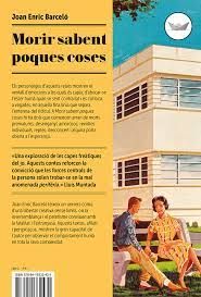 Portada del libro: ‘Morir sabent poques coses’. Joan Enric Barceló