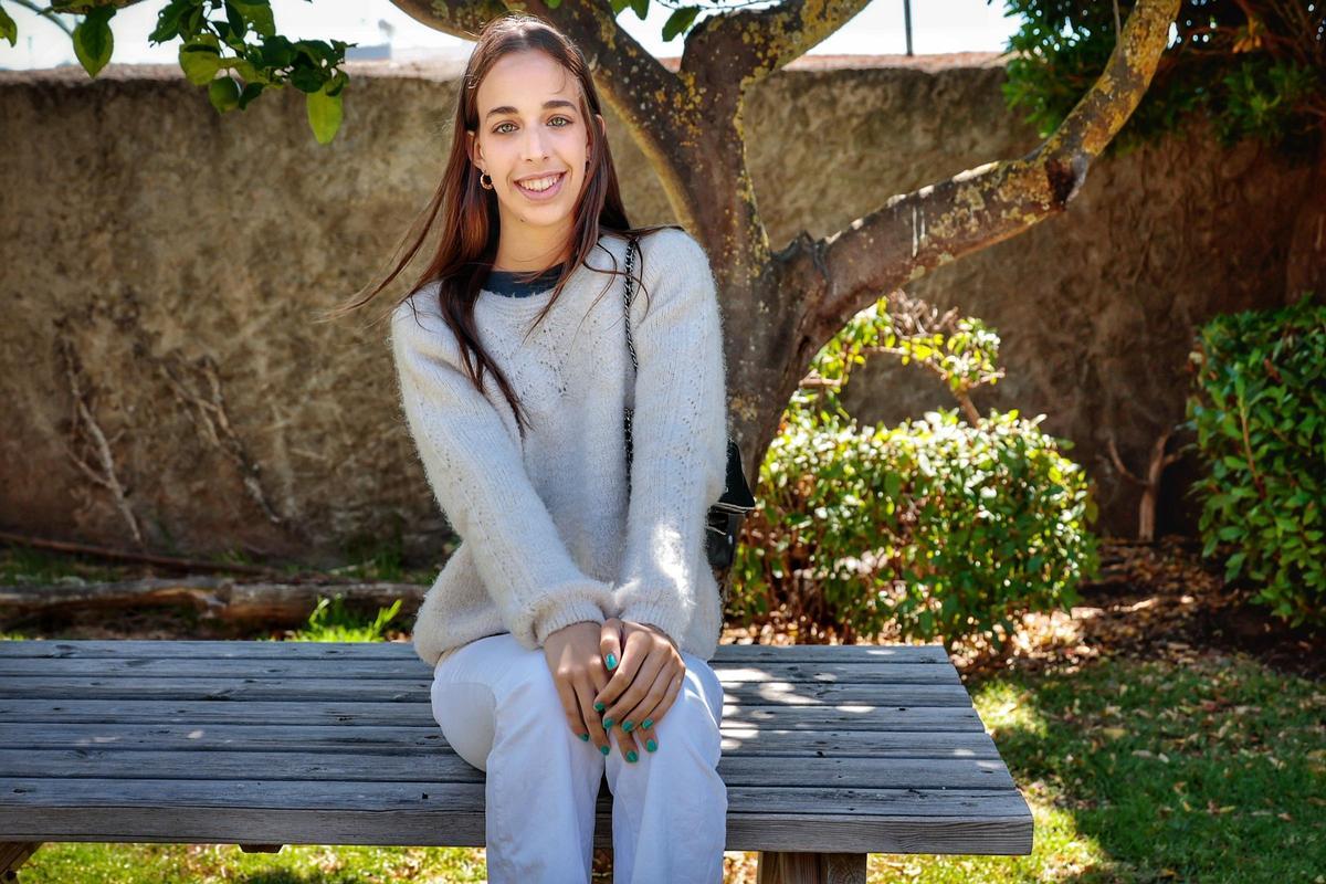 Lucía Cabrera, la alumna con la segunda mejor nota