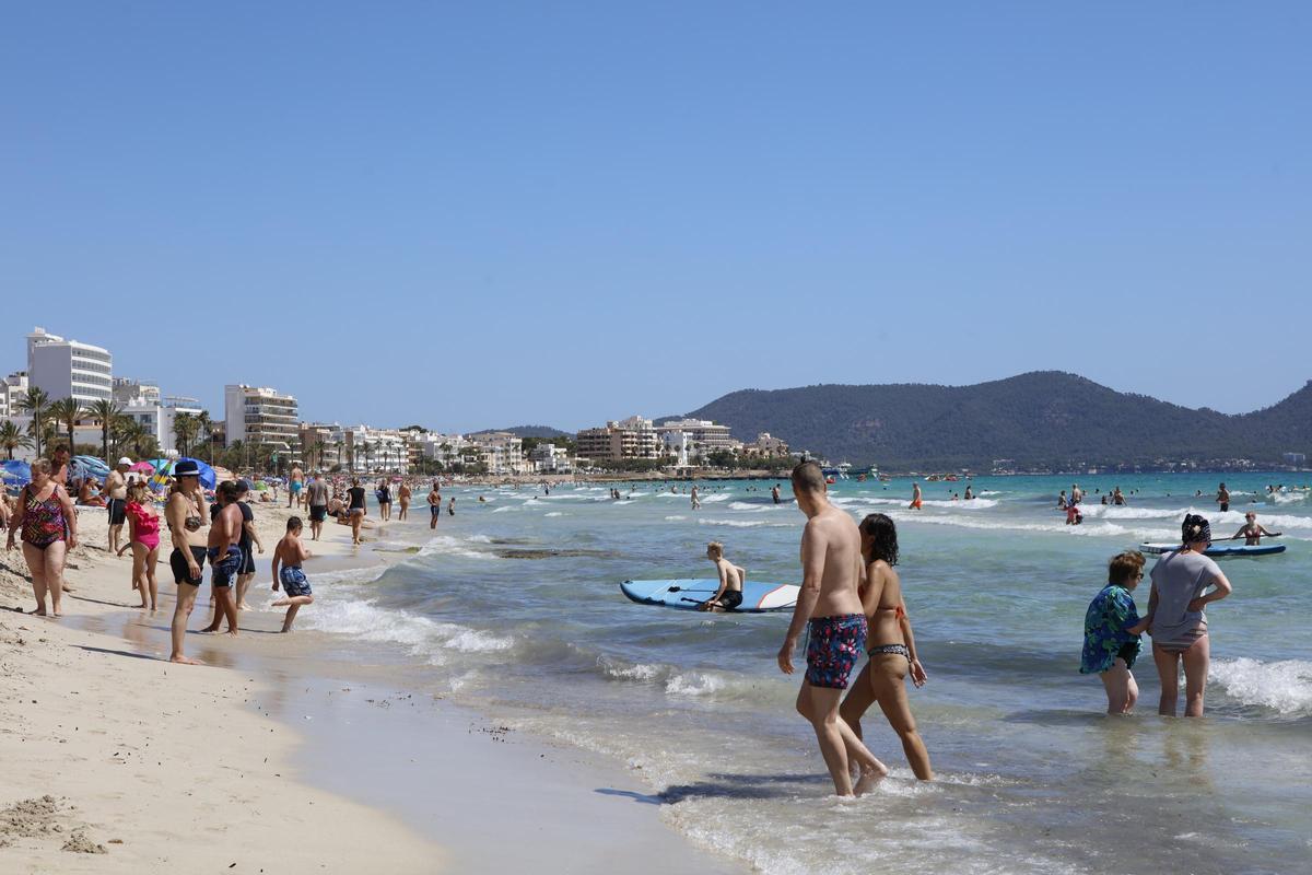 Bis zum Sommer sollten die Bauarbeiten in Cala Millor auf jeden Fall beendet sein.