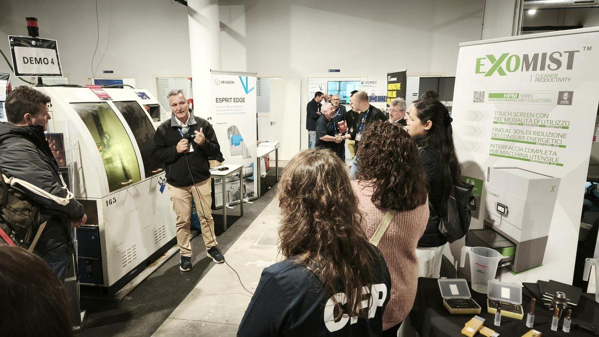 Una de les demostracions tecnològiques de l'ExpoCFP