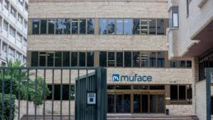 Archivo - Fachada de un edificio de Muface, en Paseo de Juan XXIII, a 11 de octubre de 2024, en Madrid (España).