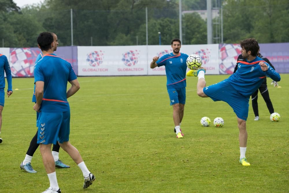 Entrenamiento del Real Oviedo