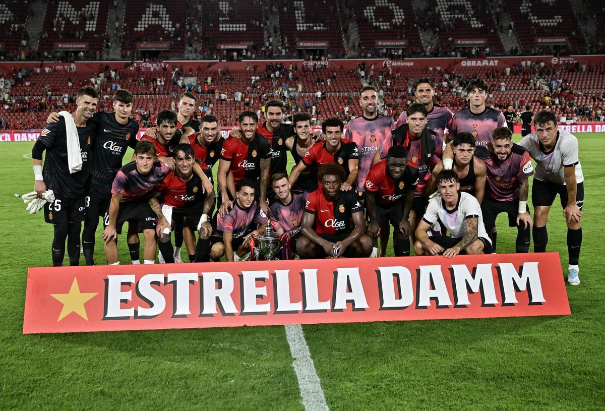El Trofeo Ciutat de Palma Mallorca-PSG, en imágenes
