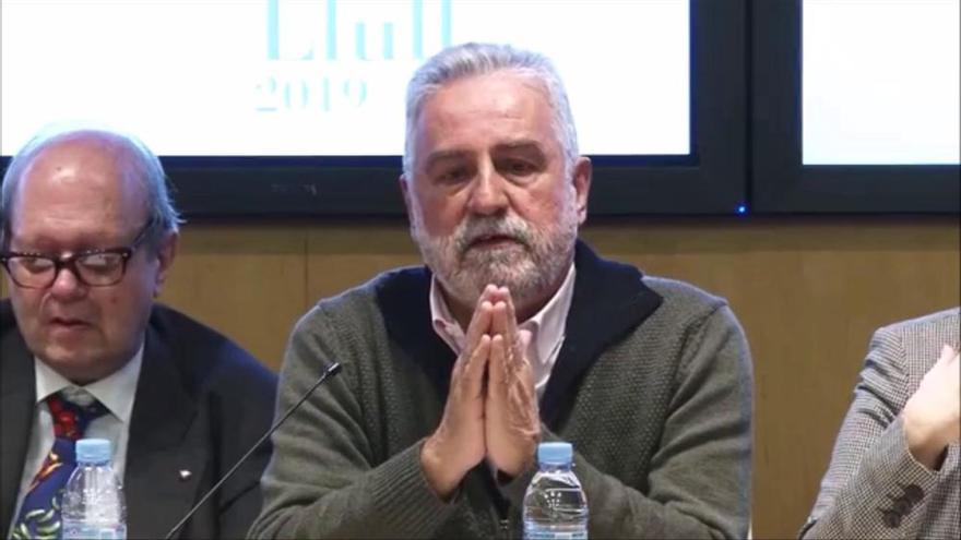 Rafel Nadal explica l'argument del «Fill de l'italià», 39è Premi Ramon Llull