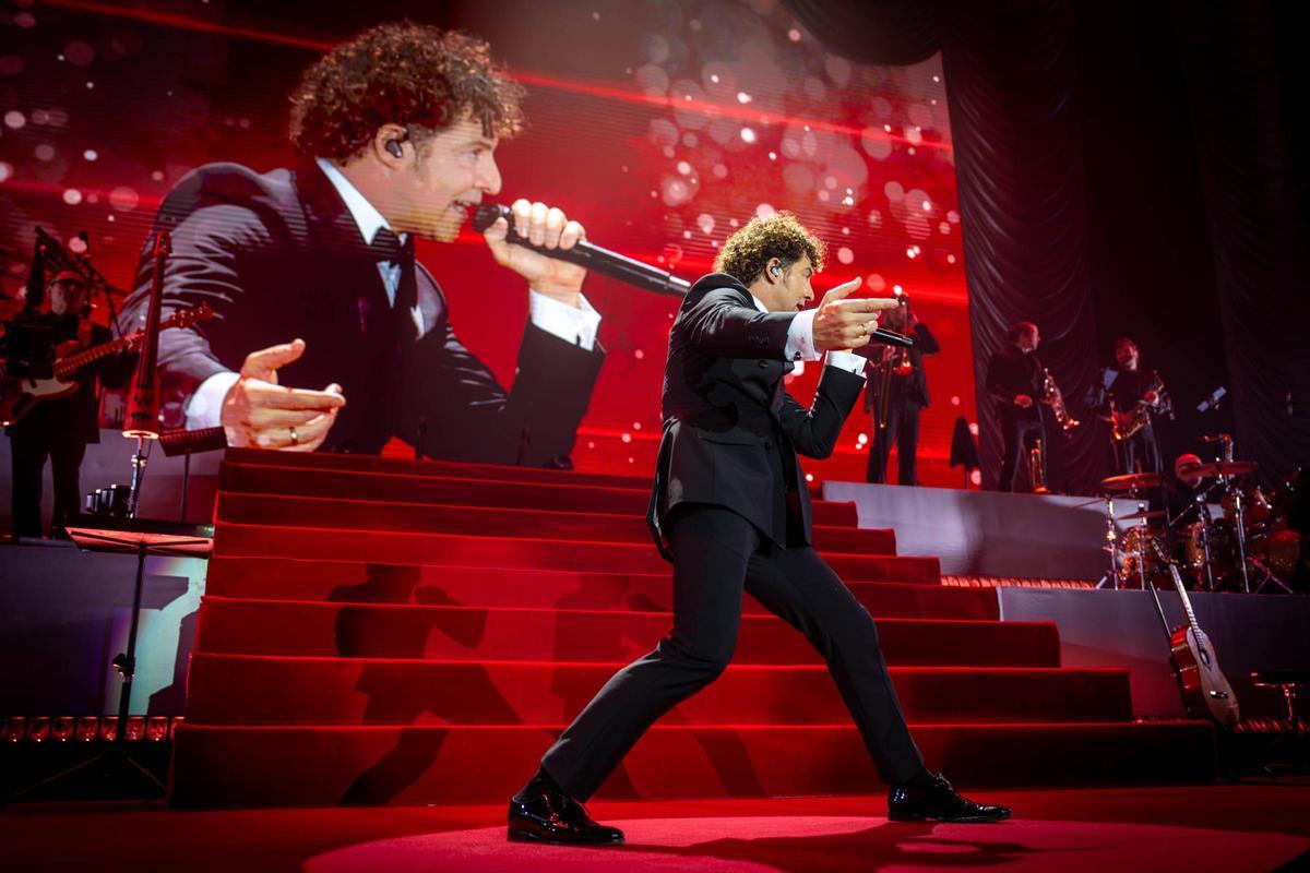 Concierto de Navidad de David Bisbal en el Palau Sant Jordi