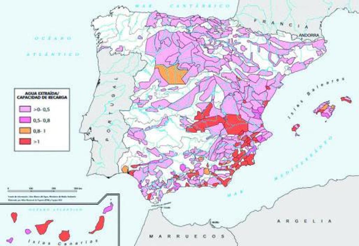 ¿Quién ‘roba’ el agua de los acuíferos españoles?