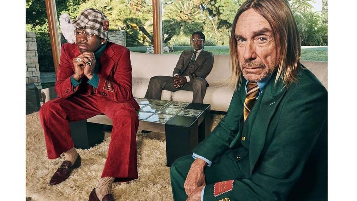 Iggy Pop protagoniza la nueva campaña de Gucci