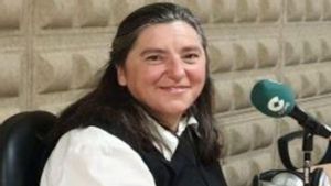 María Milagrosa Pérez Caballero, superiora general de les HAM. |