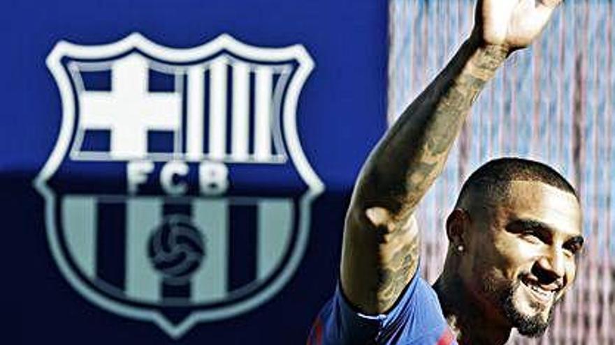 Kevin-Prince Boateng diu que sap que no serà titular «però vull ser anys al Barça»