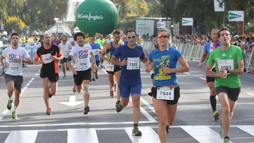 Participantes de la pasada edición, llegando a meta.