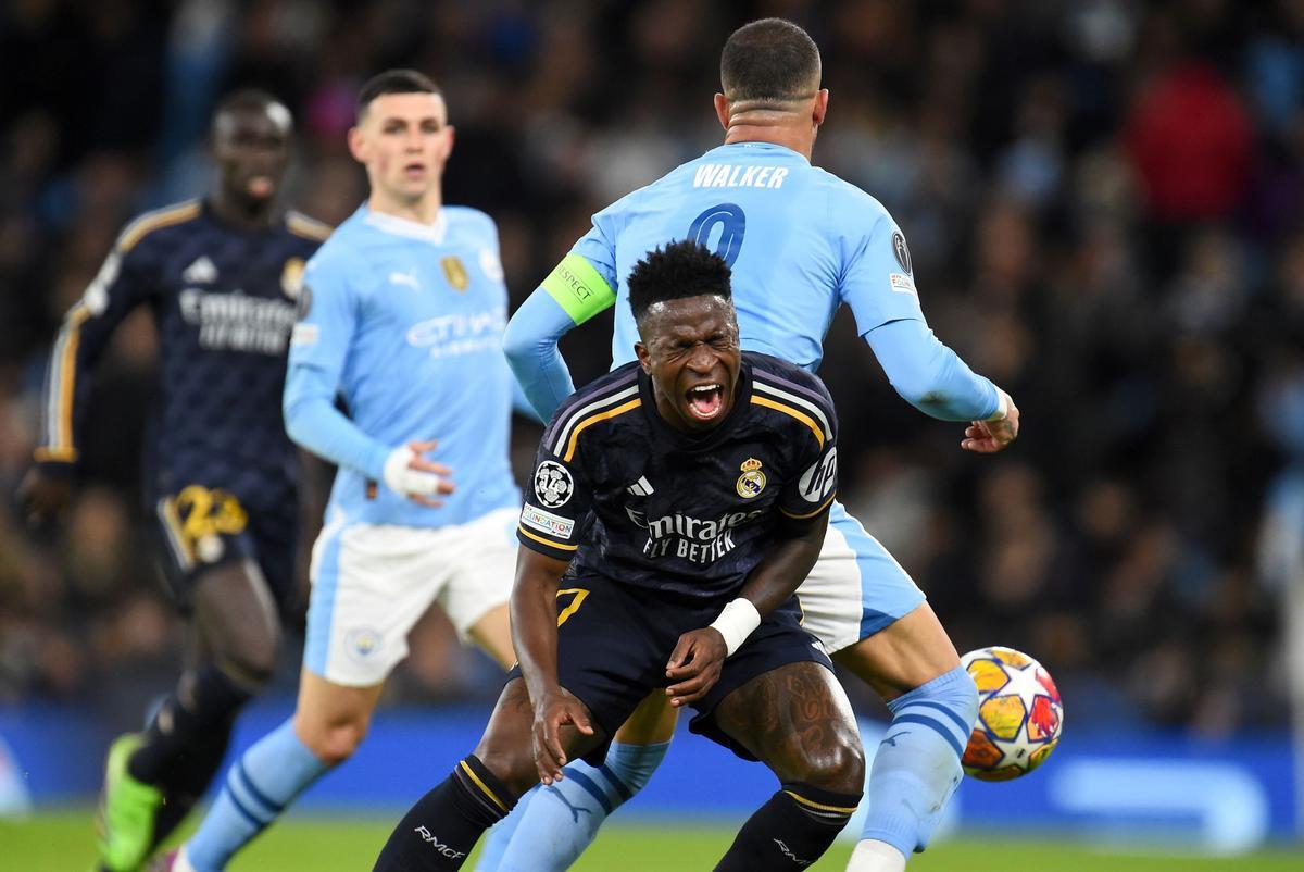 Manchester City - Real Madrid, partido de cuartos de la Champions League