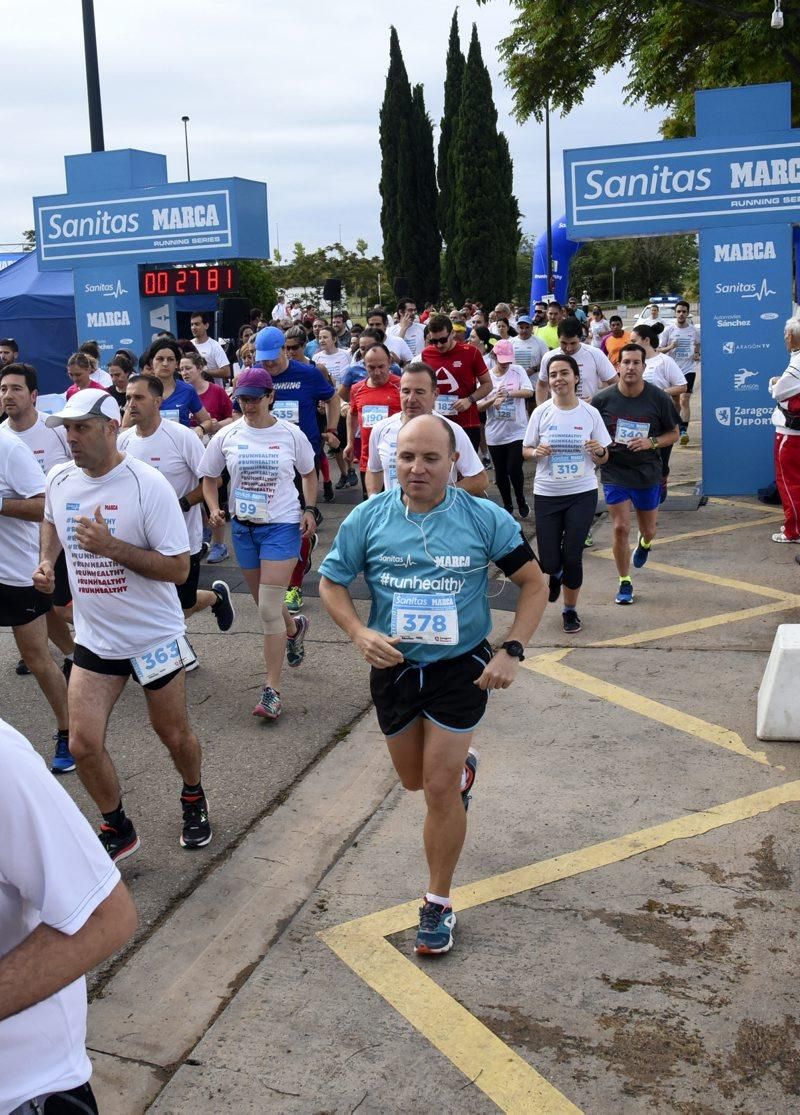 Carrera "Sanitas Marca Running Series" en Zaragoza