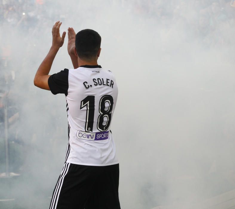 Las mejores fotos de la presentación del Valencia