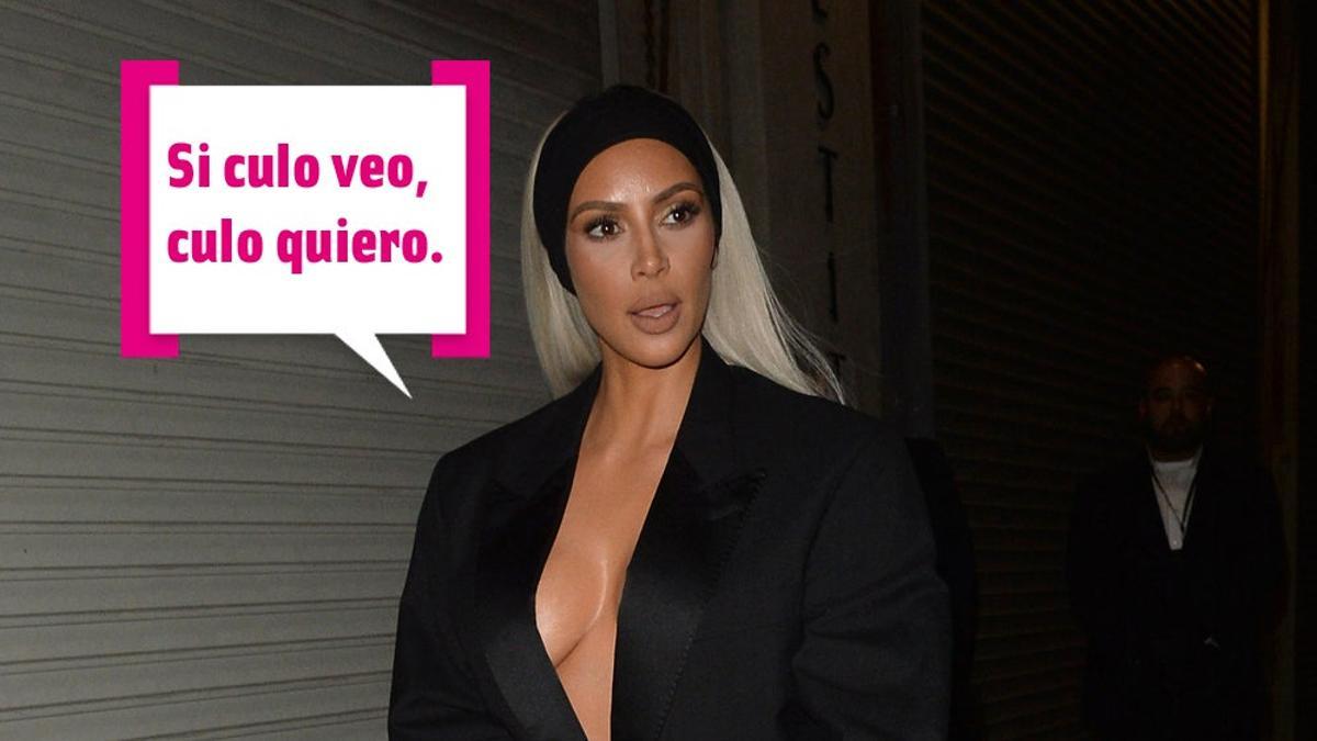 Kim Kardashian con escotazo