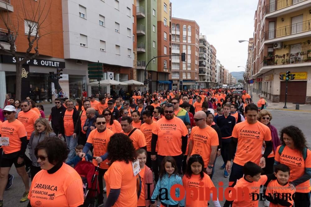 Marcha Delwende en Caravaca