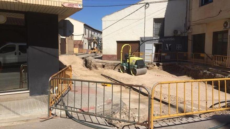 El ayuntamiento realiza trabajos de mejora en la calle San Martín