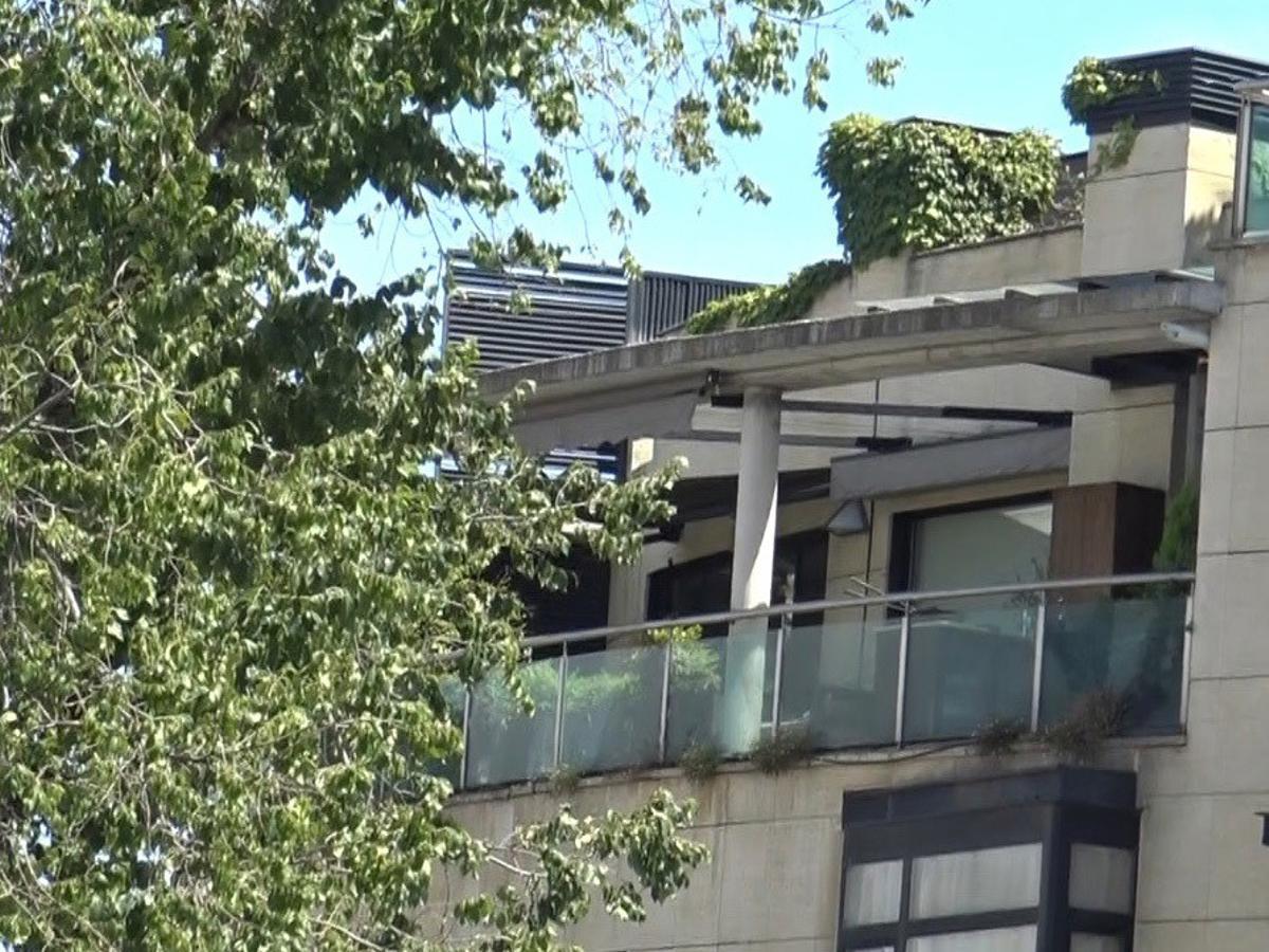 Terraza en la que Daniel Sancho grababa sus vídeos de YouTube Terraza en la que Daniel Sancho grababa sus vídeos de YouTube