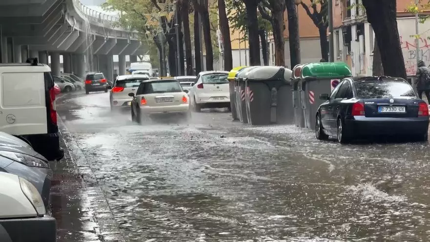 Lluvias torrenciales en el Barcelonès, Vallès y Maresme