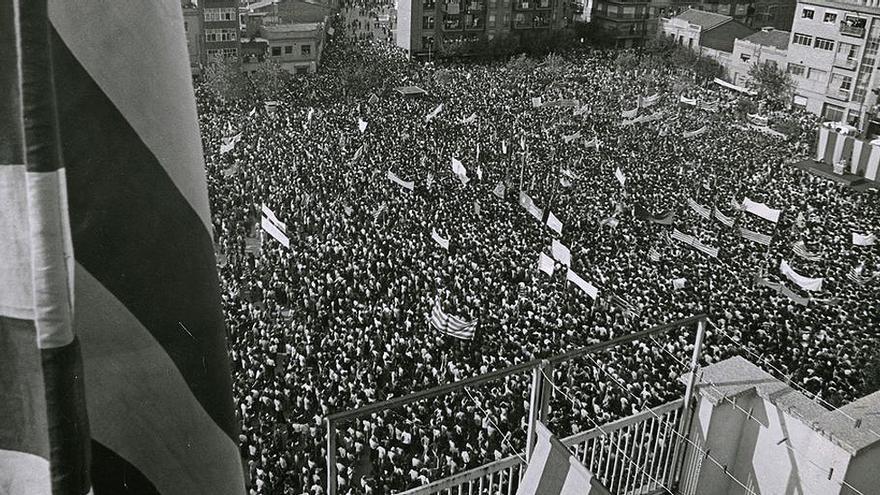 Diada de Cataluña: de la unidad antifranquista de 1976 a la pugna ERC-Junts