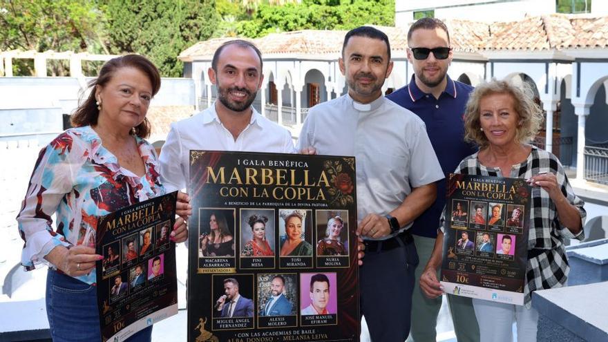 'Marbella con la copla': gala benéfica a favor de la Parroquia Divina Pastora