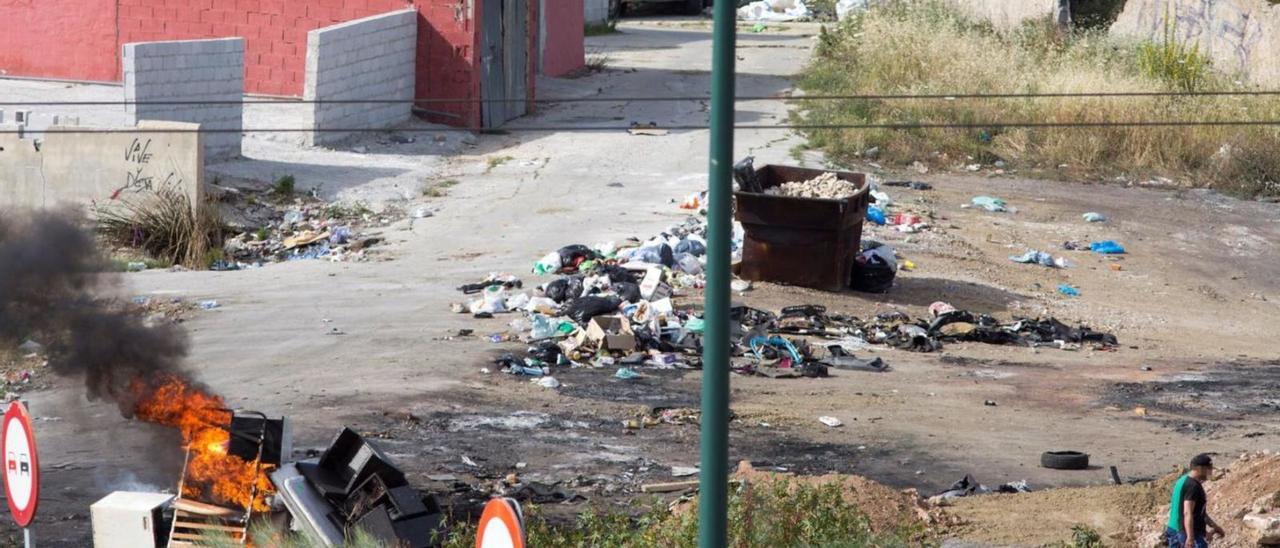 Una imagen de la barriada de Los Asperones.