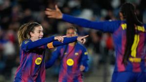 Alexia Putellas anotó el segundo gol del Barça en el clásico ante el Madrid