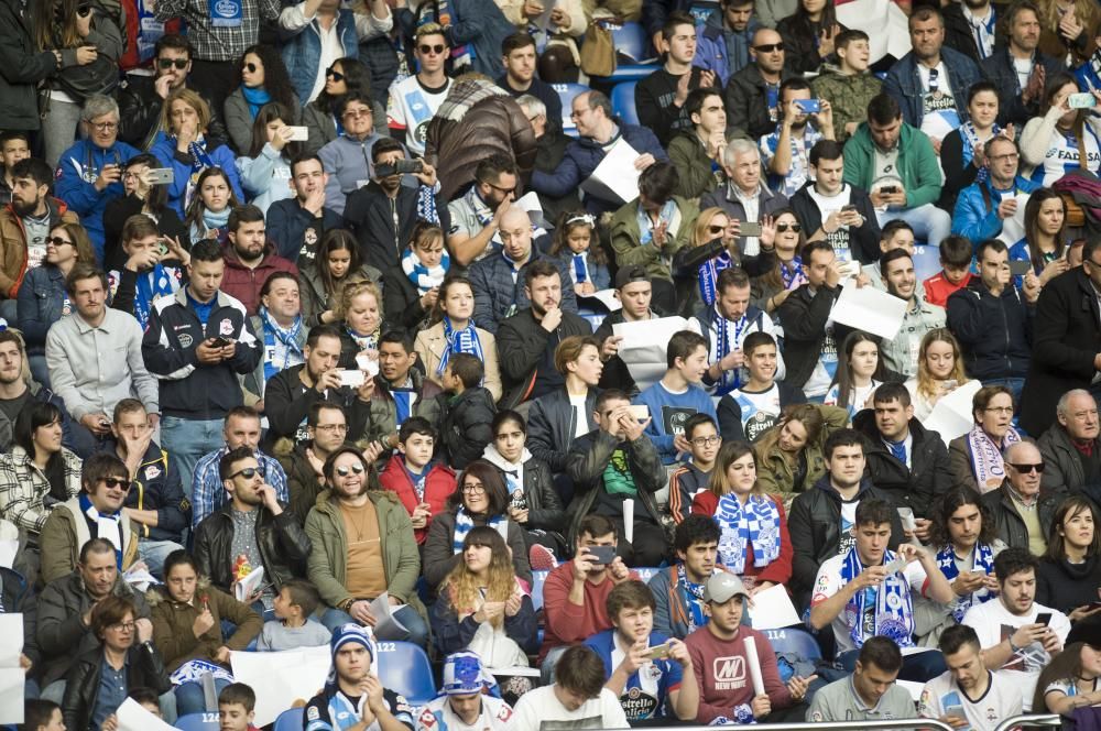 La afición disfrutó del derbi hasta el 0-1