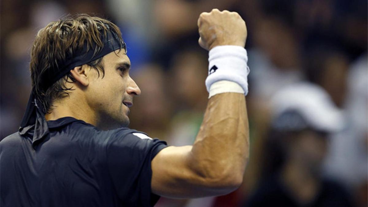 Ferrer celebró su victoria en Valencia