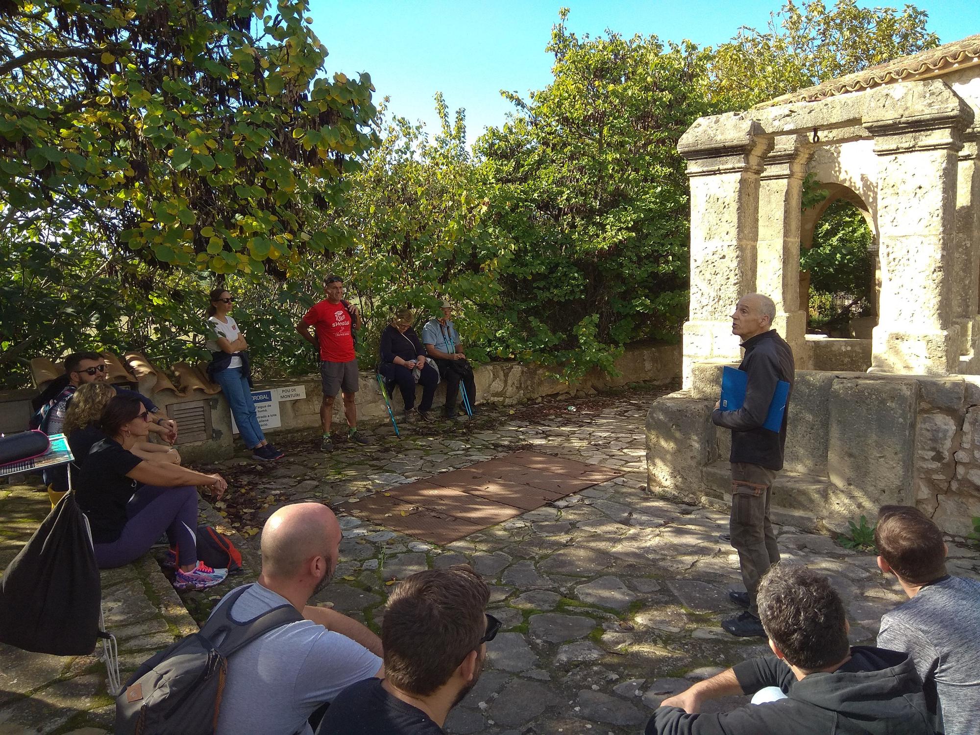 Un recorrido por el patrimonio del agua cierra las Jornades d'Estudis Locals de Montuïri