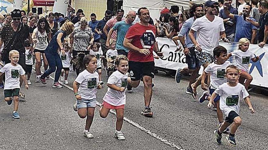 Los mÃ¡s pequeÃ±os disfrutaron ayer en la CaixaBank Palma Kids Run.