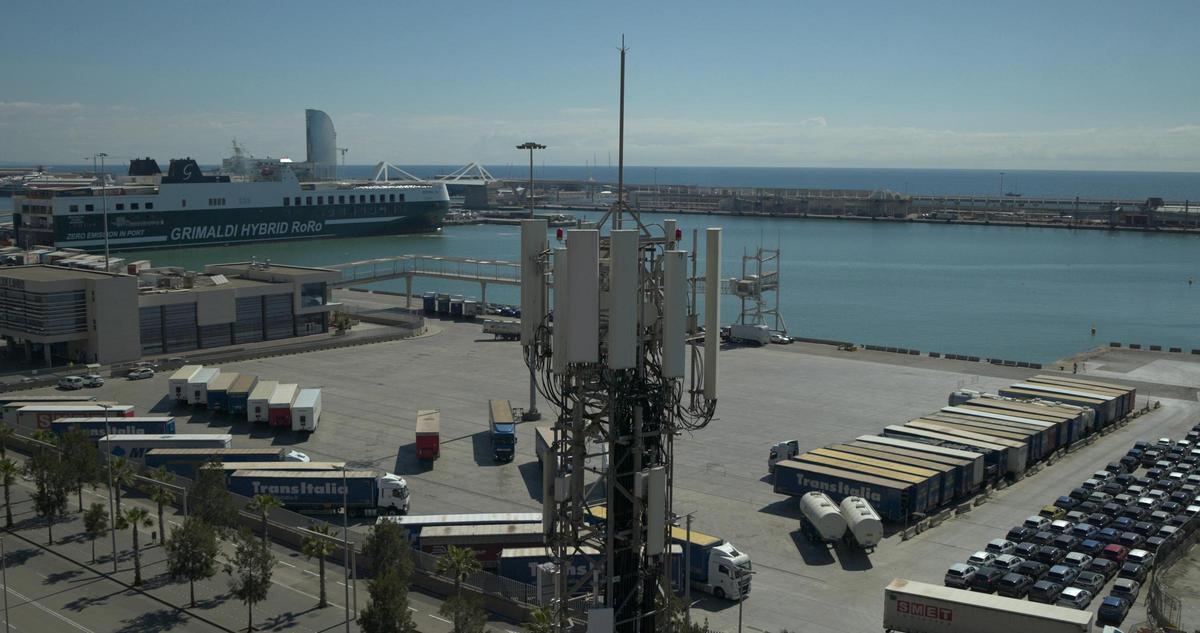 El 5G del Port de Barcelona, a punto para la Copa América de vela