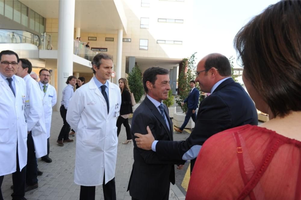 El ministro Alonso visita La Arrixaca