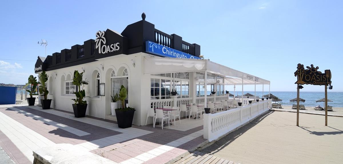 Chiringuito Oasis, en Fuengirola