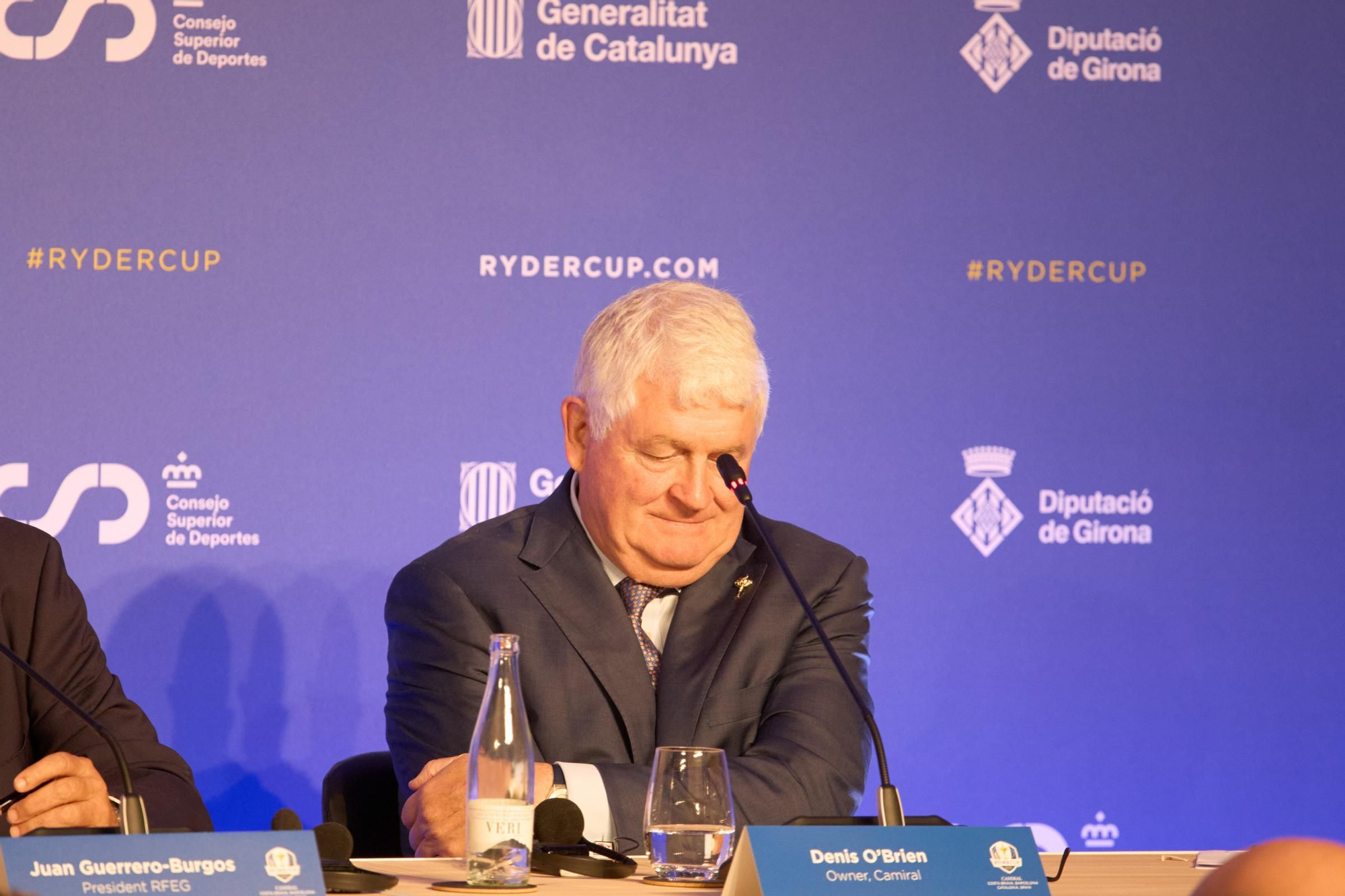 Les imatges de la presentació de la Ryder Cup 2031 a l'Hotel Camiral