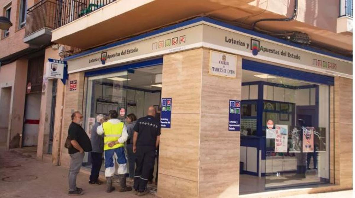 Administración de Loterías en la que se selló la Bonoloto en una imagen de archivo.