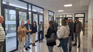 Visita, casi al completo, al colegio Lo Romero de Sant Joan