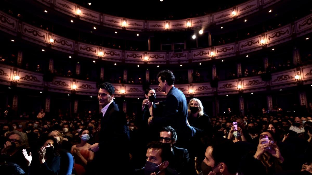 Una imagen de la gala de clausura del Festival de Cine de Málaga.