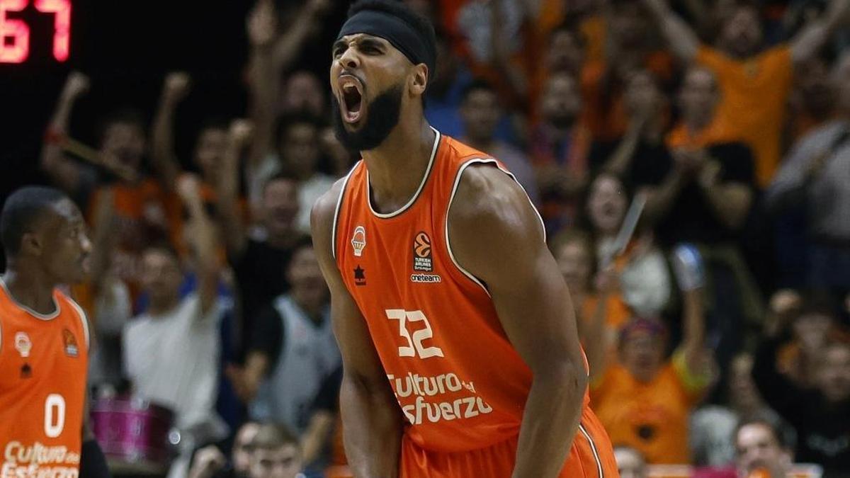 Vídeo | Brandon Davies, MVP del Valencia Basket ante el Gran Canaria
