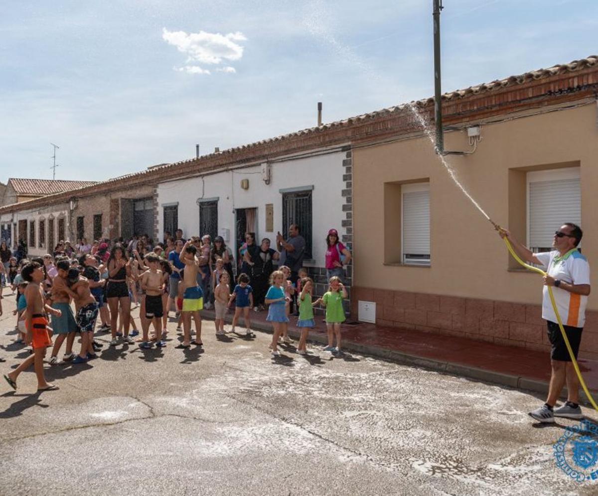 El calor no hizo mella entre los más jóvenes.