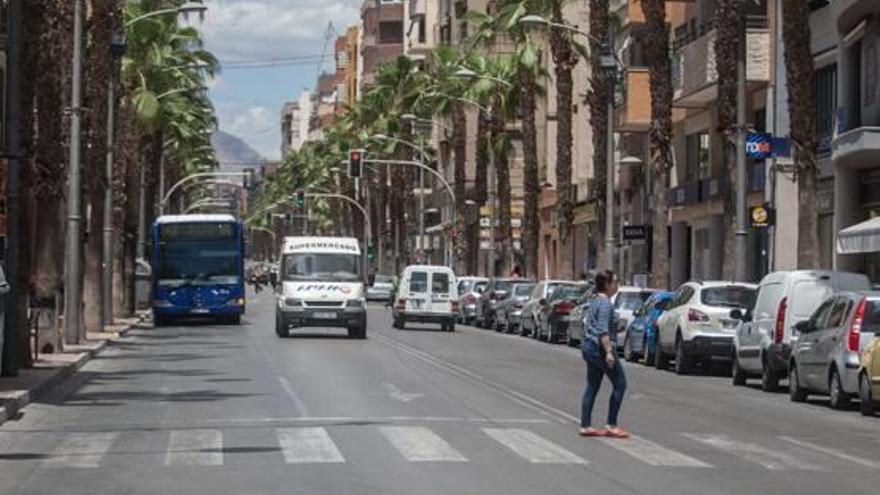 El Ayuntamiento divide en cinco zonas el municipio, en la imagen, Ancha de Castelar en pleno centro.