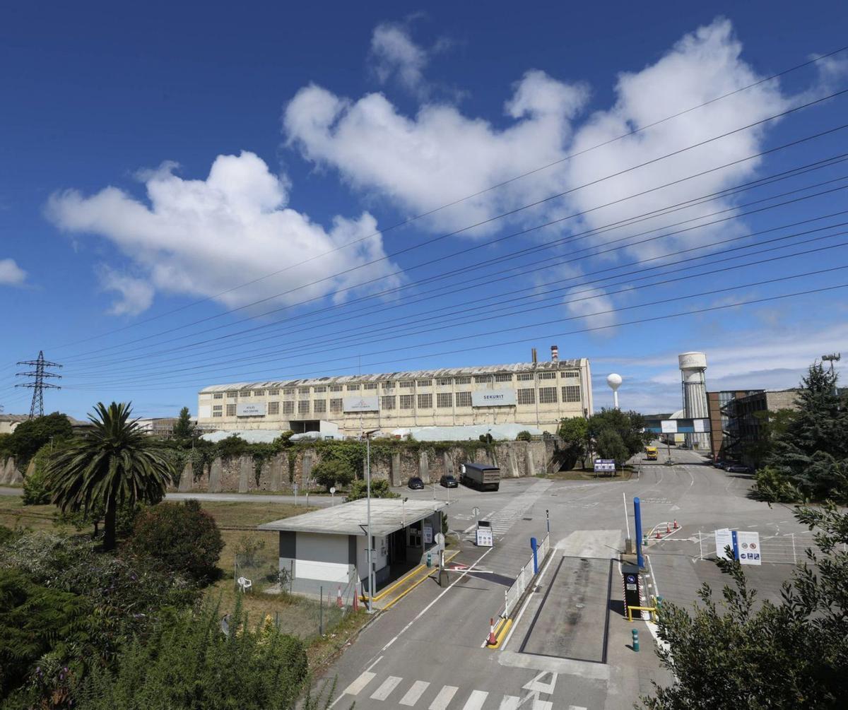 Las instalaciones fabriles de Saint-Gobain en La Maruca.