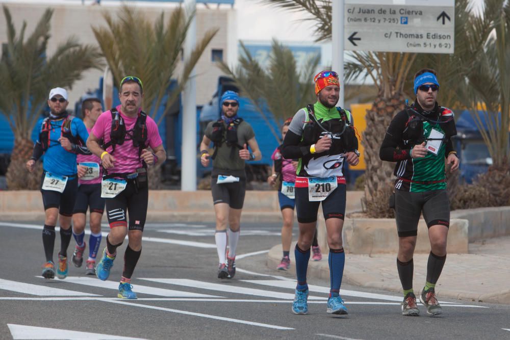 José Antonio Rejano, de Benidorm, fue el primero en completar los 104 kilómetros por el término de Elche