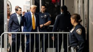 Former US president Trumps hush money criminal trial continues in New York City