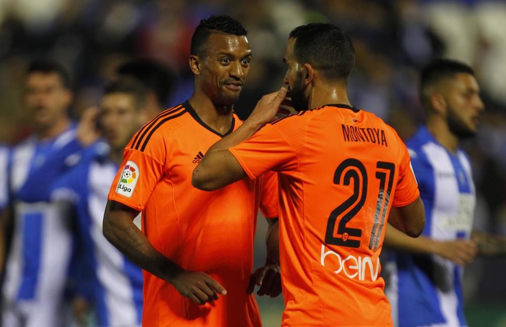 Las mejores imágenes del Leganés - Valencia CF