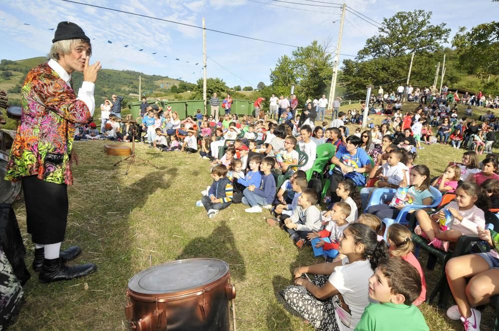 Jira de las fiestas de Brañella, en San Martín.