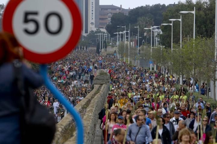 Más de 200.000 personas participan en la romería al Monasterio en el 526 anivesario del Milagro de la Lágrima