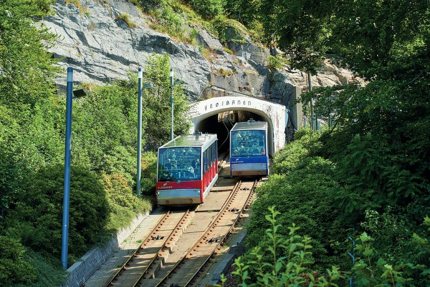 Funicular Floibanen.