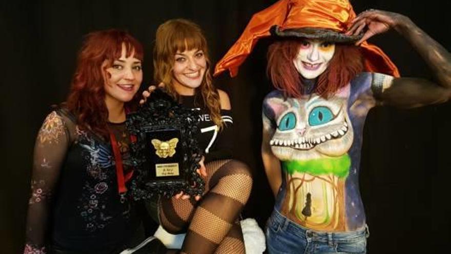 Una ondense gana el concurso de «body painting»