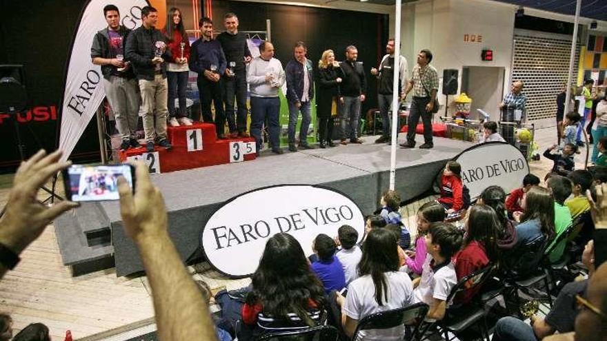 El torneo se organizó en el Pontiñas Gadis. // Bernabé/Luismy